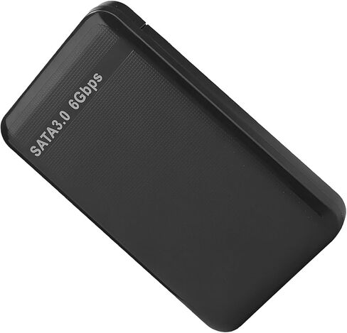 Dioche 4 Tb External 2.5-Inch USB 3.0 3.0 High Speed 6Gbps Hard Disk Enclosure - Supports Up to 6TB SSD/HDD - ToolFree Installation with UASP Acceleration (Black) in Kuwait