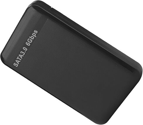 Dioche 4 Tb External 2.5-Inch USB 3.0 3.0 High Speed 6Gbps Hard Disk Enclosure - Supports Up to 6TB SSD/HDD - ToolFree Installation with UASP Acceleration (Black) in Kuwait