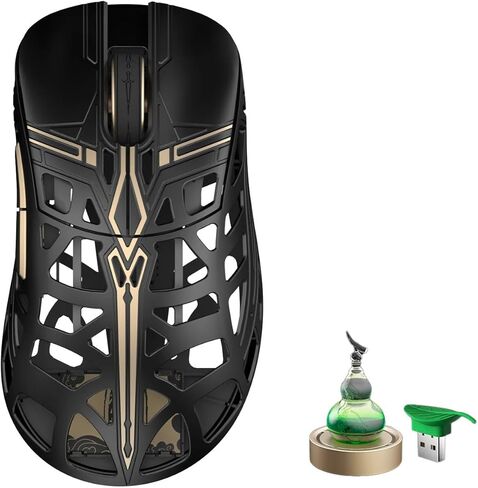MK x WLMOUSE x The Swords Wireless 8K Mouse (OM Optical, Black) in Kuwait