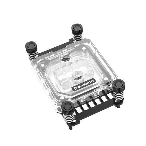 كتلة مياه Barrow LTYK3A-04 V2 CPU لـ AMD Ryzen 3 5 7 9 مقبس AM5 AM4 AM3 AM3+ Waterblock مع LRC 2.0 5v 3Pin aRGB LED ومحول (أسود) in Saudi Arabia