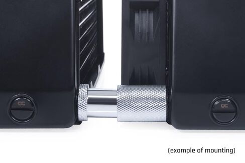 Alphacool ES D-Plug 31.5mm G1/4 ذكر إلى ذكر تركيب قابل للتعديل - أسود عميق (17581) in Kuwait