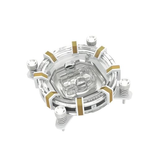 Barrow CPU Water Block for Intel i3 i5 i7 i9 LGA 1700 1200 1156 1155 1151 1150 2011 2066 LTYKB-AI Waterblock with LRC 2.0 5v 3Pin aRGB LED (Black) in Saudi Arabia
