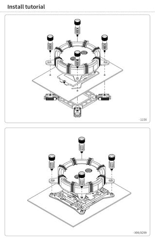 Barrow CPU Water Block for Intel i3 i5 i7 i9 LGA 1700 1200 1156 1155 1151 1150 2011 2066 LTYKB-AI Waterblock with LRC 2.0 5v 3Pin aRGB LED (Black) in Saudi Arabia