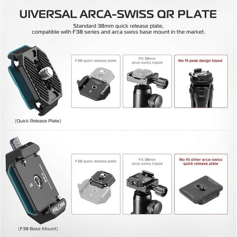 FALCAM F38 Quick Release Kit V1+V2 in Saudi Arabia