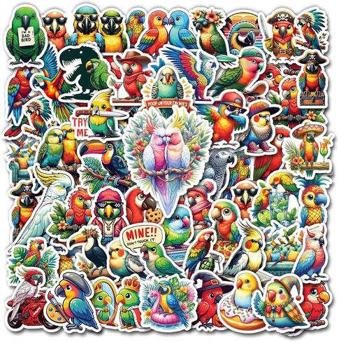 Pack 50 PCS Penguin Stickers Cute Waterproof Vinyl Decals Decorations Classroom Water Bottles Laptop Phone Helmet Scrapbooks Gifts School Christmas Birthday for Kids Boys Girls Teens in Kuwait