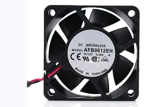 ل AFB0612EH 12V 0.48A 6800RPM 38.35CFM 60X60X25MM 2-سلك مروحة التبريد in Saudi Arabia