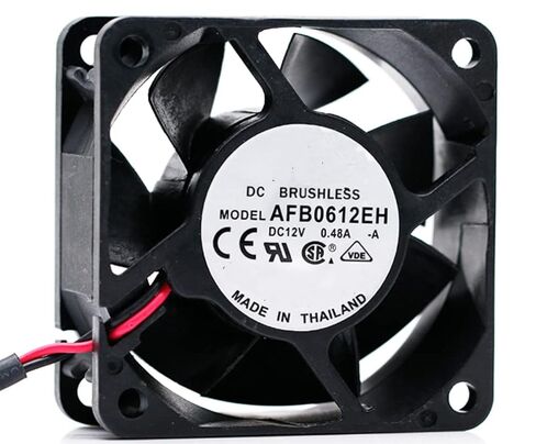 ل AFB0612EH 12V 0.48A 6800RPM 38.35CFM 60X60X25MM 2-سلك مروحة التبريد in Saudi Arabia