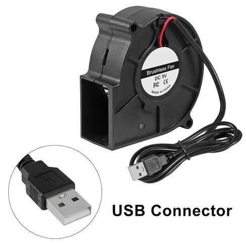 4 قطعة 75x30 مللي متر منفاخ مروحة التبريد التوربينات مروحة الطرد المركزي 5 فولت فرش USB كم تحمل/محمل كروي مزدوج 2 دبوس مروحة كمبيوتر متعددة الاستخدام in Saudi Arabia