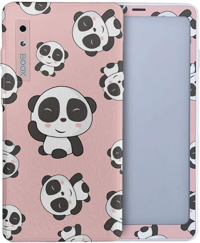 غلاف الكمبيوتر اللوحي متوافق مع BOOX Palma 2 (2024) - Panda Hello - غطاء لاصق واقٍ من الفينيل الفاخر 3M - سهل الاستخدام | صُنع في الولايات المتحدة الأمريكية بواسطة MightySkins in Kuwait