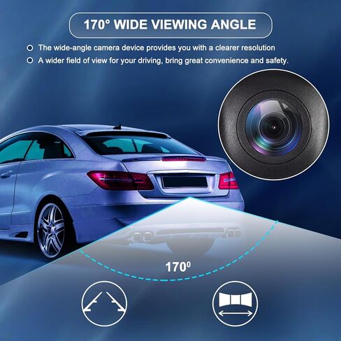 Rear View Backup Camera Replacement for Hyundai Santa Fe 2017 2018 3.3L V6 Back Up Camera for Santa Fe XL 2019 Replaces# 95760-B8650 95760B8650 in Saudi Arabia