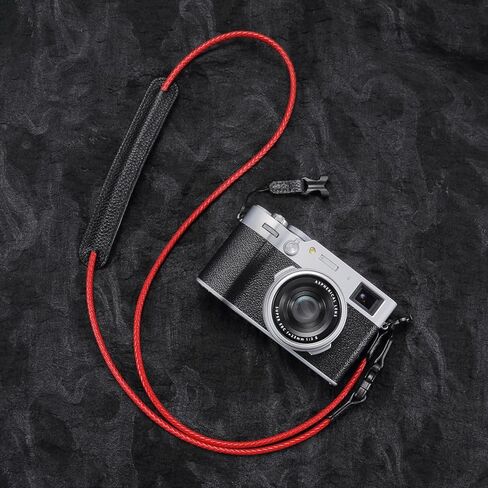 حزام كتف برقبة الكاميرا من الجلد البسيط البسيط لكاميرا FUJIFILM X100VI X100V لنيكون Z5 Z6 لكاميرا SLR وDSLR in Kuwait