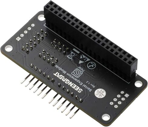 قبعة توسيع تسلسلية SC16IS752 لـ Raspberry Pi، 2X UART و8 منافذ GPIO، واجهة I2C، تناسب Pi 4/3B+/Zero/5 in Kuwait