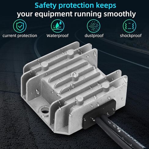 محول ستارلينك ميني ستيب أب، غطاء مقاوم للماء والغبار، مجموعة تحويل لمجموعة الشاحنات RV مع قابس ولاعة السجائر، كابل طاقة 10 فولت - 28 فولت إلى 30 فولت 3.5 أمبير in Kuwait