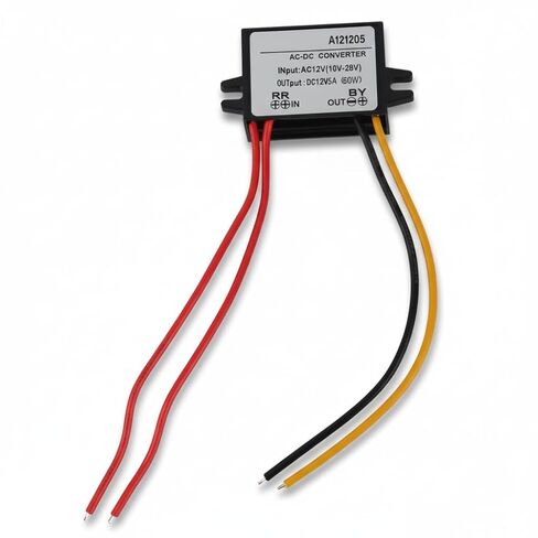 AC إلى DC 12V 60W محول طاقة تنحى 10 إلى 28V AC إلى DC 12V محول وحدة 5A محول منظم مناسب للسيارات / RV / الإلكترونيات البحرية in Kuwait