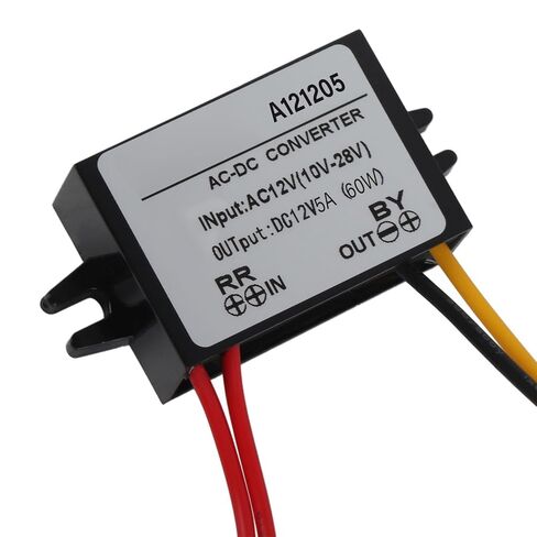 AC إلى DC 12V 60W محول طاقة تنحى 10 إلى 28V AC إلى DC 12V محول وحدة 5A محول منظم مناسب للسيارات / RV / الإلكترونيات البحرية in Kuwait