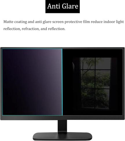 واقي شاشة i-Tensodo Blue Light Blocking لشاشة عريضة مقاس 24 بوصة IPS 16:9، مرشح شاشة LED مضاد للوهج ومضاد للأشعة فوق البنفسجية لحماية العين من الكمبيوتر المكتبي، فيلم شاشة مضاد للخدش in Saudi Arabia