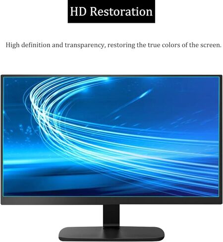واقي شاشة i-Tensodo Blue Light Blocking لشاشة عريضة مقاس 24 بوصة IPS 16:9، مرشح شاشة LED مضاد للوهج ومضاد للأشعة فوق البنفسجية لحماية العين من الكمبيوتر المكتبي، فيلم شاشة مضاد للخدش in Saudi Arabia