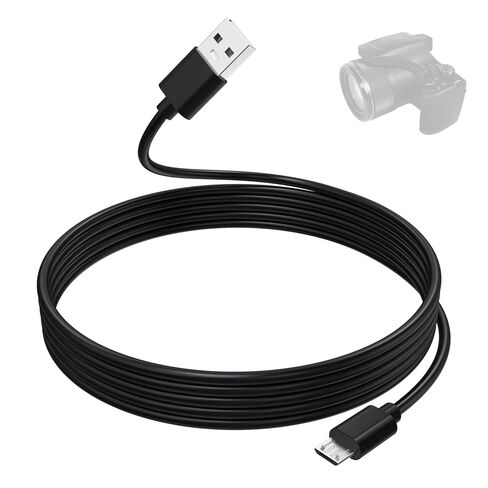 كابل شحن USB صغير Zosvoses متوافق مع Kodak Pixpro Astro Zoom AZ401 AZ421 AZ252 AZ901 FZ152-RD FZ53-RD FZ43، Easyshare Sport C123 C142 C143 C183 C195 C1505 C1530 C1550، 5 أقدام in Kuwait