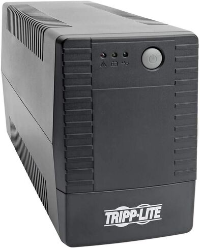 جهاز UPS من Tripp Lite بقدرة 450 فولت أمبير و300 وات AVR وبطارية احتياطية مدمجة 120 فولت و4 منافذ (VS450T) in Saudi Arabia