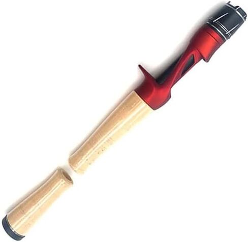 Pack of 1 Replace Parts New Carbon Reel Seat with A Cork Handle Split Fshing Rod Handle Grips Custom Rod Building Reel seat in Saudi Arabia