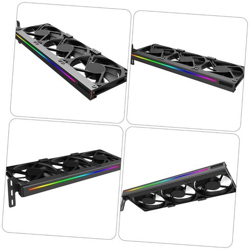 Homoyoyo Graphic Card Cooler Video Card Cooling Fan 5v Argb Silent Pci Slot Gpu Fan for Desktop Computer Internal Cooling in Saudi Arabia