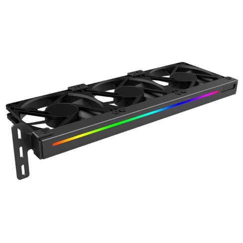 مروحة تبريد Argb RGB لبطاقة الرسومات، مبرد فتحة Pci صامت 5 فولت 3 سنون، مروحة حالة كمبيوتر صغيرة لتبديد الحرارة لبطاقة رسومات الكمبيوتر المكتبي in Kuwait