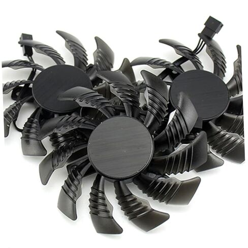 BESPORTBLE Replacement 75mm 2-pin Gpu Fan Cooler for Graphics Card Video Card Cooling, Compatible with Pld08010s12h, Computer Accessory for PC Internal Cooling Systems in Kuwait