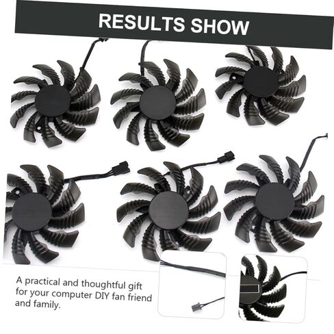 BESPORTBLE Replacement 75mm 2-pin Gpu Fan Cooler for Graphics Card Video Card Cooling, Compatible with Pld08010s12h, Computer Accessory for PC Internal Cooling Systems in Kuwait