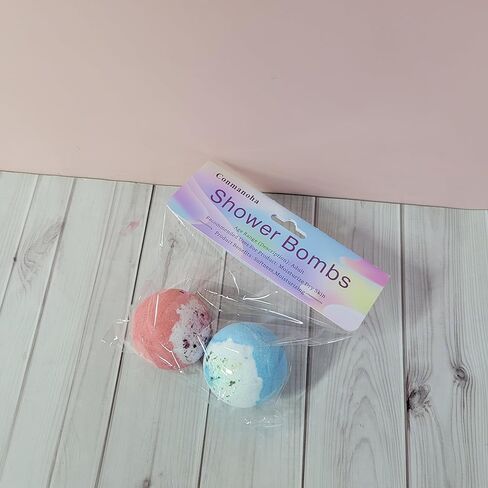 Conmanoha Shower Bombs, Aromatherapy Shower Bombs - Set of 2, Soothing Steam for Ultimate Relaxation in Saudi Arabia