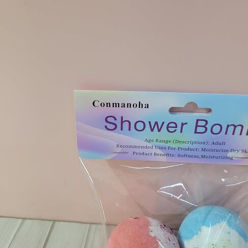 Conmanoha Shower Bombs, Aromatherapy Shower Bombs - Set of 2, Soothing Steam for Ultimate Relaxation in Saudi Arabia