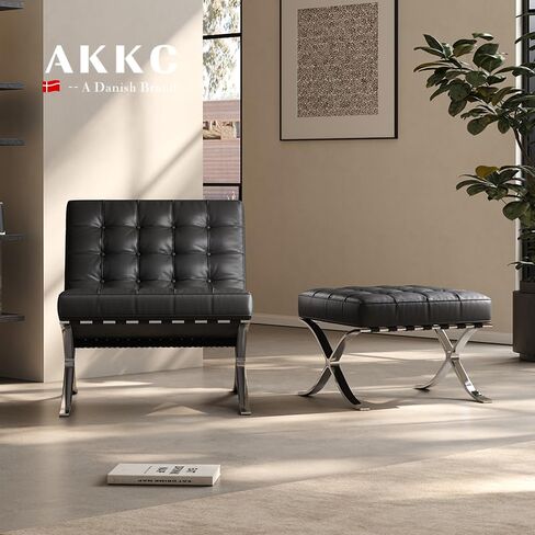 كراسي صالة AKKC كرسي استرخاء عصري للفناء الخارجي مع ارتفاع قابل للتعديل وظهر وسادة، تصميم محمول قابل للطي، إطار من الألومنيوم خفيف الوزن in Saudi Arabia