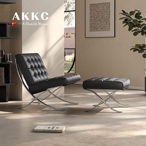 كراسي صالة AKKC كرسي استرخاء عصري للفناء الخارجي مع ارتفاع قابل للتعديل وظهر وسادة، تصميم محمول قابل للطي، إطار من الألومنيوم خفيف الوزن in Saudi Arabia