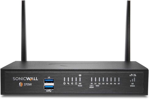 SonicWall TZ370 Wireless AC Network Security Appliance (02-SSC-2827) Bundled with a SonicWall 1 Year 8x5 Support for TZ370W (02-SSC-6619) in Saudi Arabia
