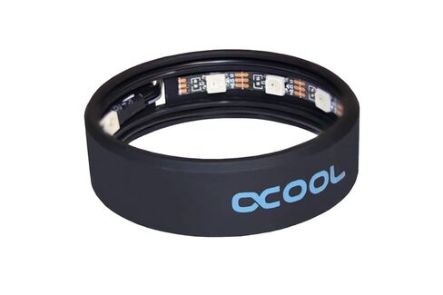 حلقة Alphacool Aurora LED مقاس 60 مم - RGB رقمي (15363) - طول 19 سم - إضاءة LED - متوافقة مع أجهزة الكمبيوتر المكتبية in Kuwait