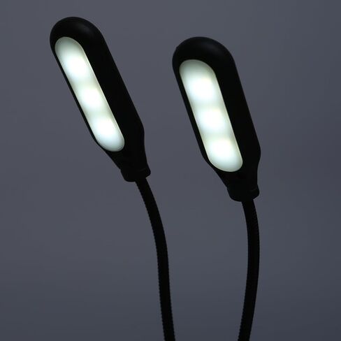 LED Clip Light with 5 LEDs, 3 Lighting Color, USB Power Adjustable Flexible Neck Clamp for Work and Leisure Clamp Light in Saudi Arabia