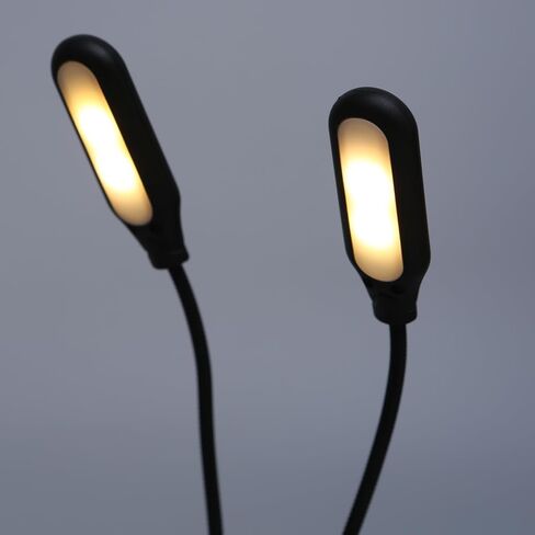 LED Clip Light with 5 LEDs, 3 Lighting Color, USB Power Adjustable Flexible Neck Clamp for Work and Leisure Clamp Light in Saudi Arabia