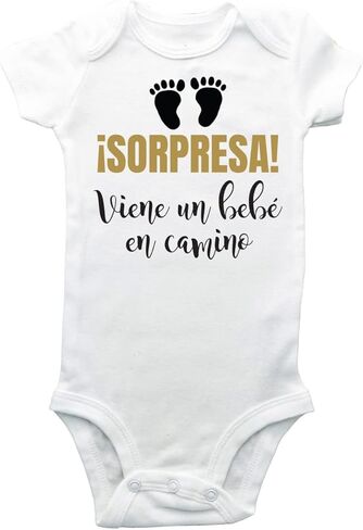 Sorpresa viene un bebe en camino bodysuit - إعلان الحمل - الكشف عن الطفل - إعلان الطفل - Anuncio de Embarazo - Van a ser Abuelos in Kuwait
