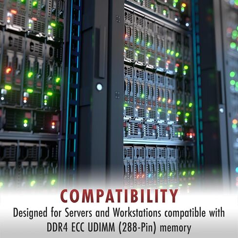 استبدال ذاكرة الوصول العشوائي A-Tech سعة 8 جيجابايت لميكرون MTA18ASF1G72AZ-2G3B1 | وحدة ذاكرة الخادم غير المخزنة DDR4 2400 ميجا هرتز PC4-19200E ECC-UDIMM 2Rx8 1.2V 288-Pin ECC (MTA18ASF1G72AZ-2G3B1-ATC) in Kuwait