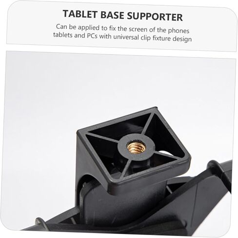 Plastic Tablet Bracket Clip Screen Fixation Clamp for Tablets and Phones Adjustable Support for Mobile Devices Lightweight Design in Kuwait