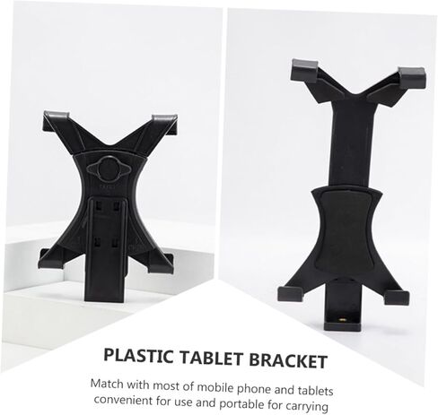 Plastic Tablet Bracket Clip Screen Fixation Clamp for Tablets and Phones Adjustable Support for Mobile Devices Lightweight Design in Kuwait