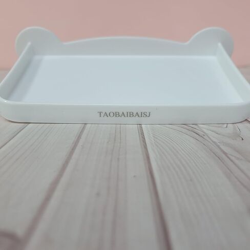 TAOBAIBAISJ White Plastic Toilet Paper Holder, Wall-Mount Bathroom Organizer in Saudi Arabia