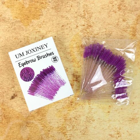 UM JOXINEY Eyelash brushes – Soft Spoolie Lash & Brow Brushes, Precision Applicator for Mascara, Eyebrows & Lash Extensions, Makeup Tool Set in Saudi Arabia