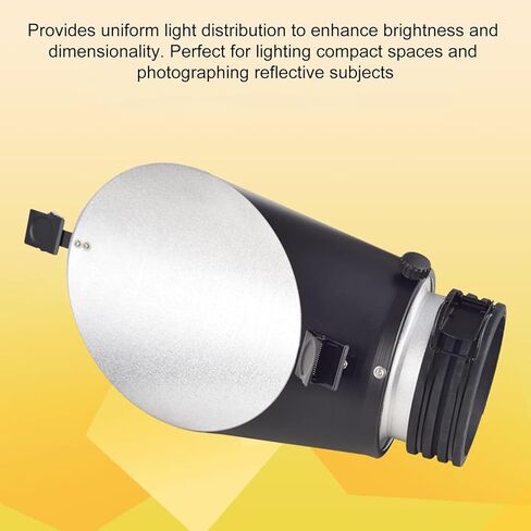 Yoidesu Oblique Background Reflector, Soft Light Technology Slanted Design for Portraits and Still Life Photography, with forProfoto Mount Flash in Saudi Arabia