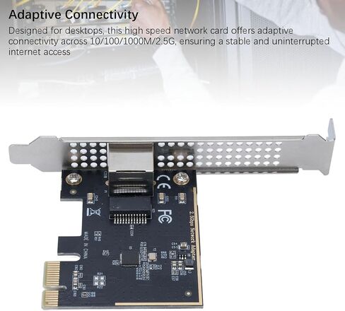 بطاقة شبكة PCI Express، محول إيثرنت عالي السرعة 2.5 جيجا مع شريحة RTL8125BG لسطح المكتب in Kuwait