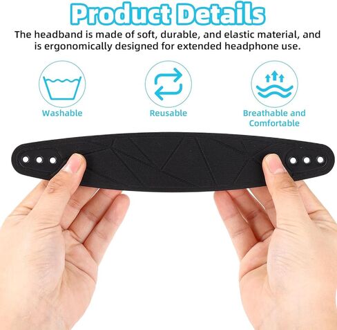 عصابة رأس لـ SteelSeries، عصابة رأس ناعمة من مادة TPU من مادة TPU لسماعات الرأس وحزام للرأس وحزام للرأس وملحقات وسائد أذن متوافقة مع سلسلة Steel Arctis Nova 7 وNova Pro وNova5 و7X 7P/Nova 3/1 1P 1X in Kuwait