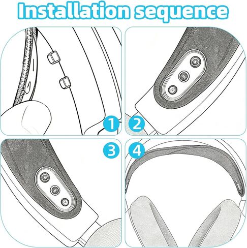 عصابة رأس لـ SteelSeries، عصابة رأس ناعمة من مادة TPU من مادة TPU لسماعات الرأس وحزام للرأس وحزام للرأس وملحقات وسائد أذن متوافقة مع سلسلة Steel Arctis Nova 7 وNova Pro وNova5 و7X 7P/Nova 3/1 1P 1X in Kuwait