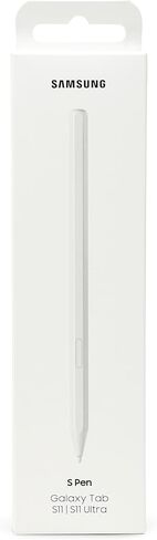 Samsung Galaxy Official S Pen for Tab S11/S11 Ultra, Ergonomic Design, Natural Touch, Stylish Stylus, Durable, International Version (EJ-PX730BWEGWW), White in Kuwait