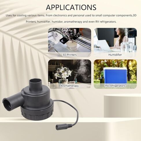 USB Detachable 75mm Blower Fan Changeable Speed for Electronics Cooling Ventilation Blower for BBQ Ignitions in Saudi Arabia
