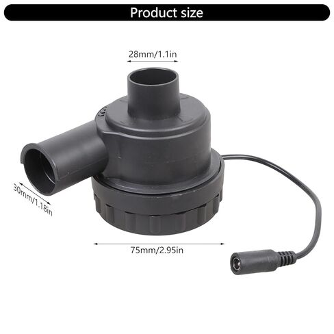 USB Detachable 75mm Blower Fan Changeable Speed for Electronics Cooling Ventilation Blower for BBQ Ignitions in Saudi Arabia