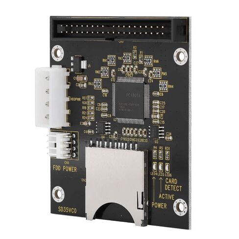 Fydun SD Memory Card to IDE 3.5" 40Pin Male Adapter - Secure Digital Converter PC Installation and Applications - Computer Accessory Adapter in Saudi Arabia